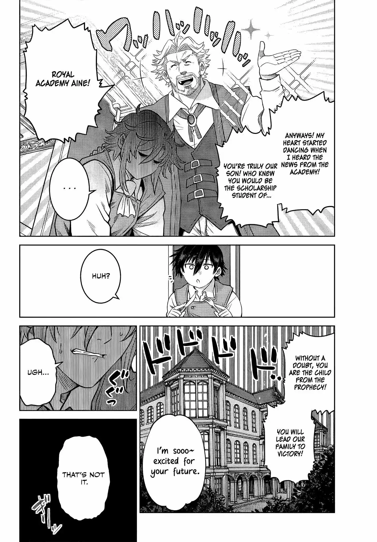 Ochikobore Datta Ani Ga Jitsuha Saikyou: Shijou Saikyou No Yuusha Wa Tensei-shi, Gakuen De Mujikaku Ni Musou Suru Chapter 7.1 7